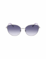 Trendy Round Sunglasses Silver - Anne Klein Silver