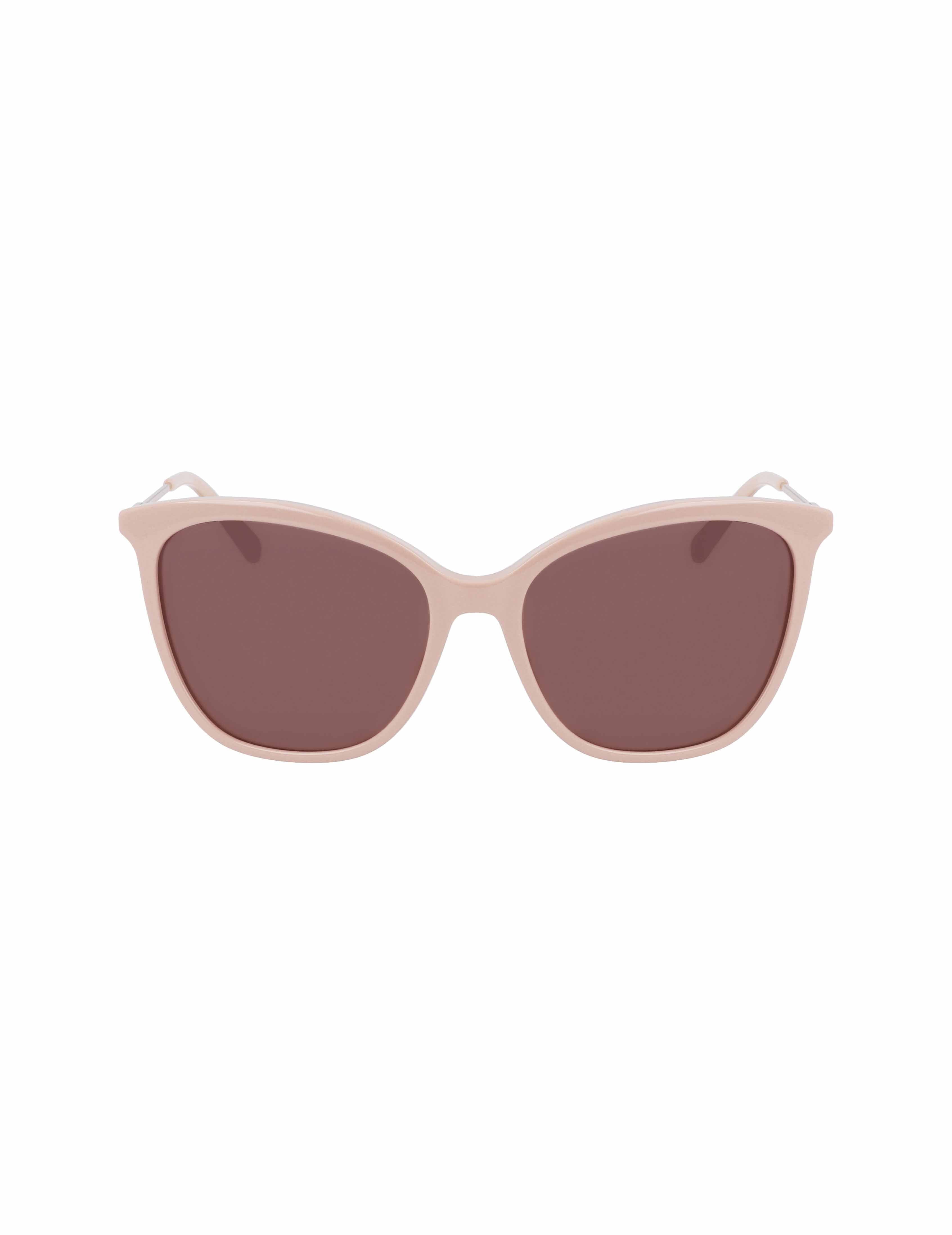 Oversized Square Sunglasses Taupe - Anne Klein Taupe