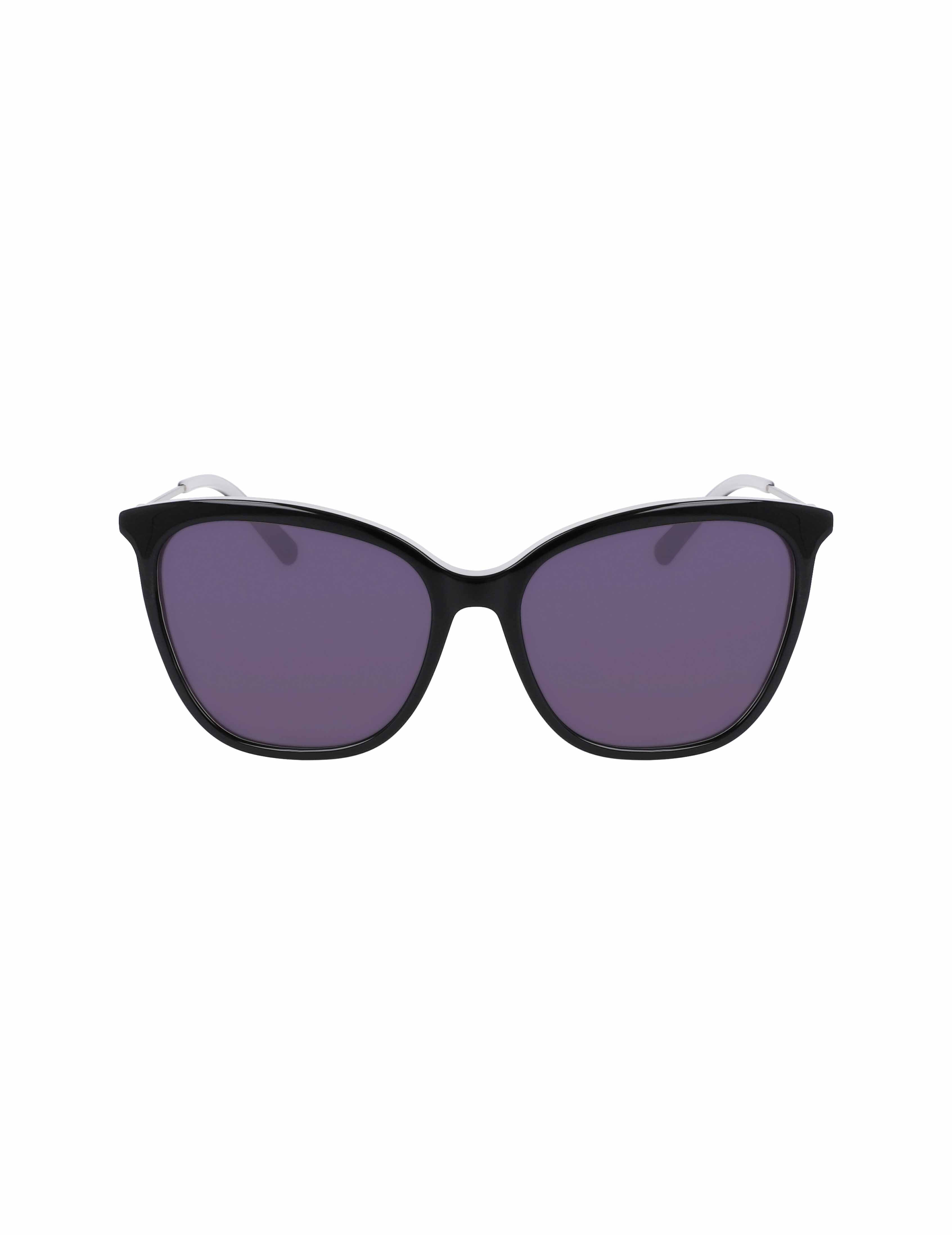 Oversized Square Sunglasses Black - Anne Klein Black