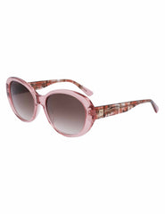 Crystal Glamorous Oval Sunglasses Pink Crystal - Anne Klein Pink Crystal