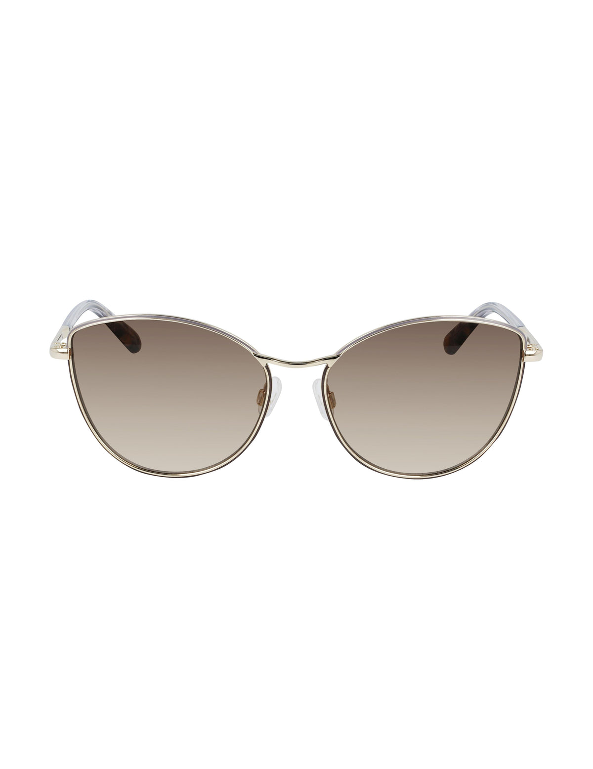 Metal Cateye Sunglasses Gold - Anne Klein Gold