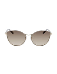 Metal Cateye Sunglasses Gold - Anne Klein Gold
