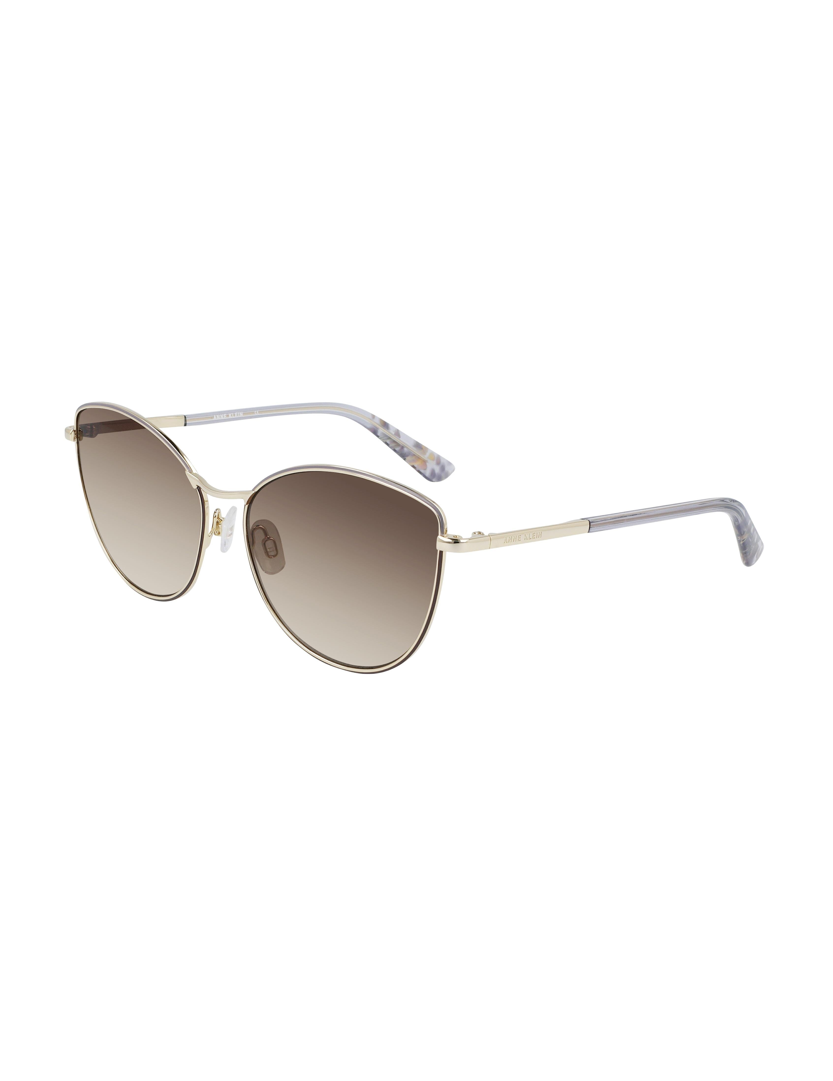 Metal Cateye Sunglasses Gold - Anne Klein Gold