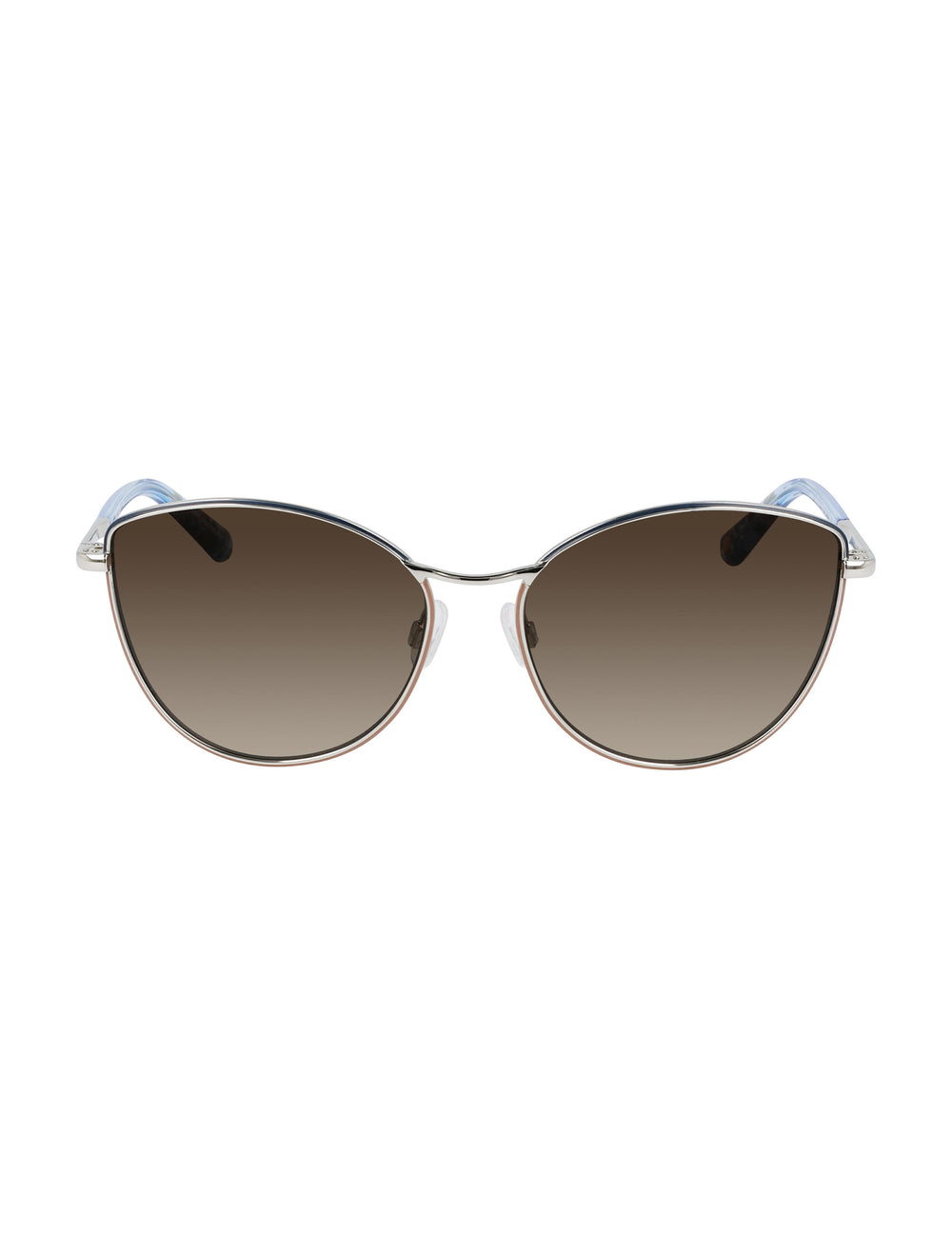 Metal Cateye Sunglasses Silver - Anne Klein Silver