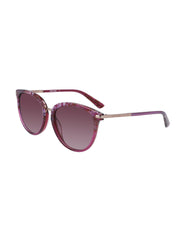Square Animal Sunglasses Merlot - Anne Klein Merlot Animal