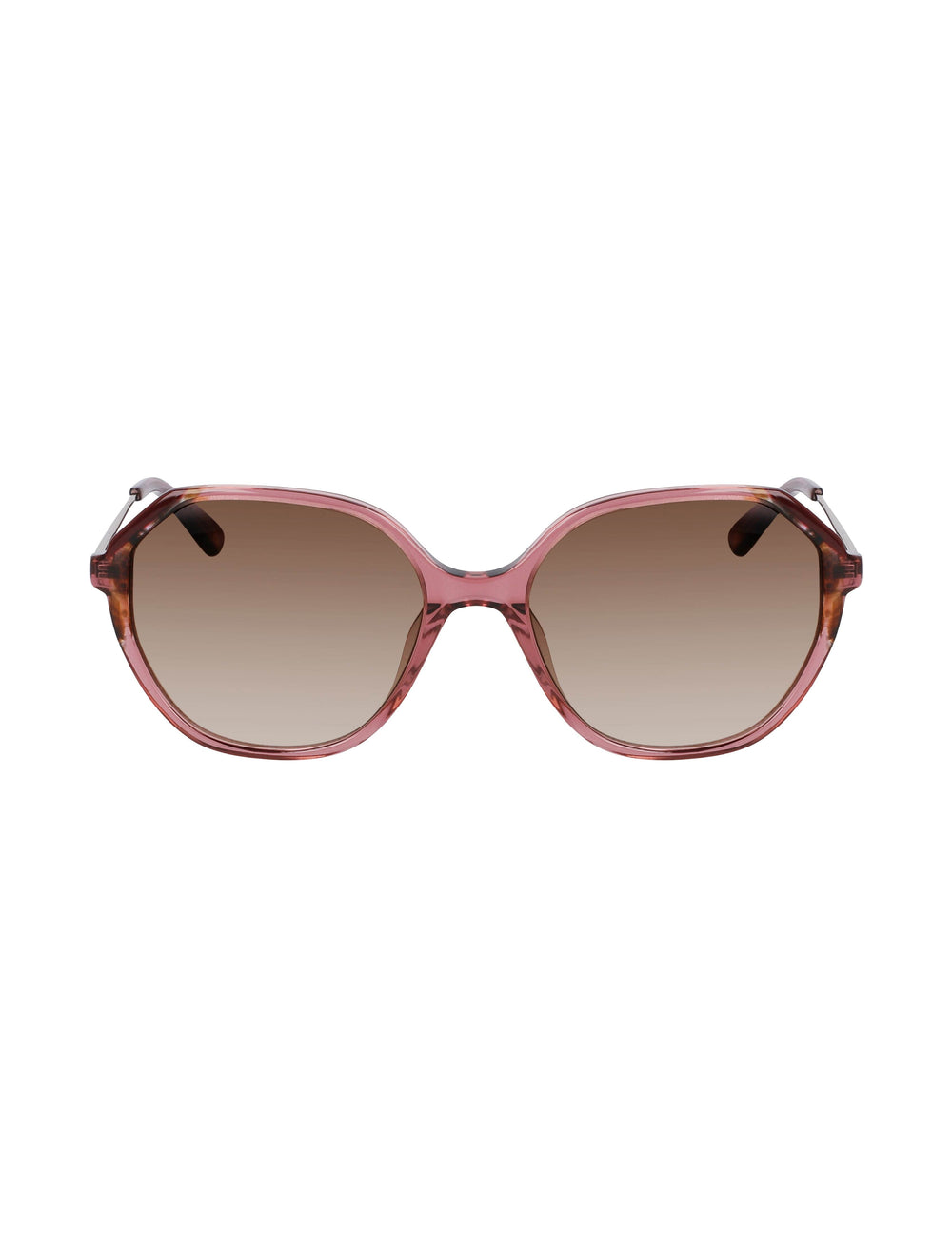 Anne Klein Merlot Geometric Sunglasses - Anne Klein Merlot