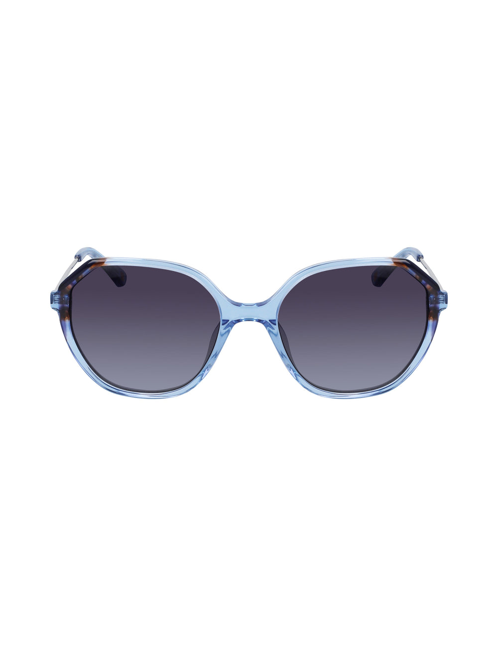 Anne Klein Blue Geometric Sunglasses - Anne Klein