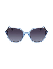 Anne Klein Blue Geometric Sunglasses - Anne Klein