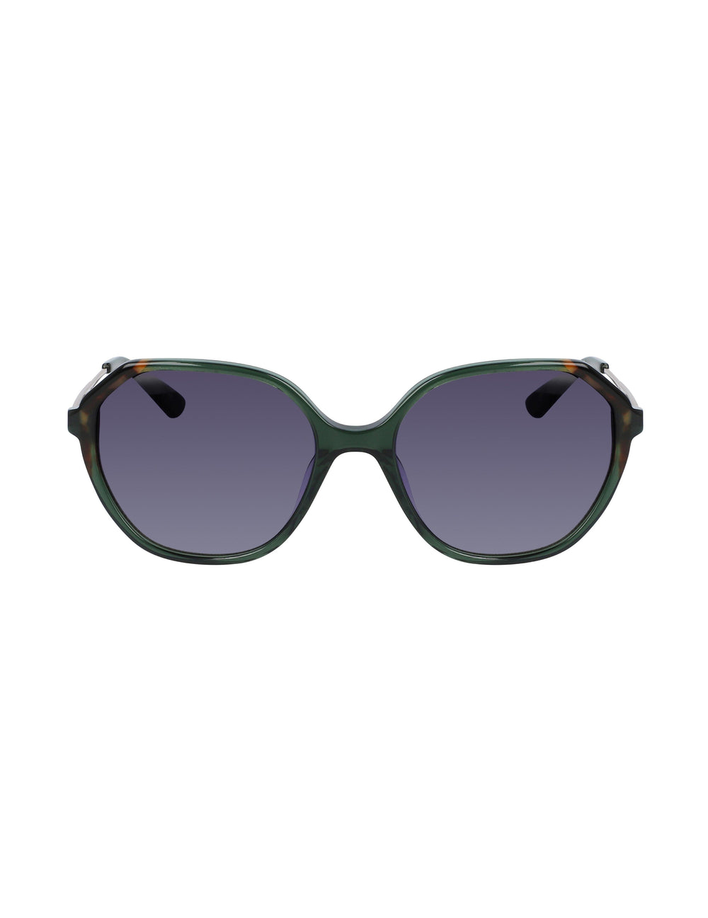Anne Klein Olive Geometric Sunglasses - Anne Klein Olive