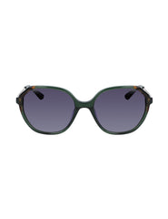 Anne Klein Olive Geometric Sunglasses - Anne Klein Olive