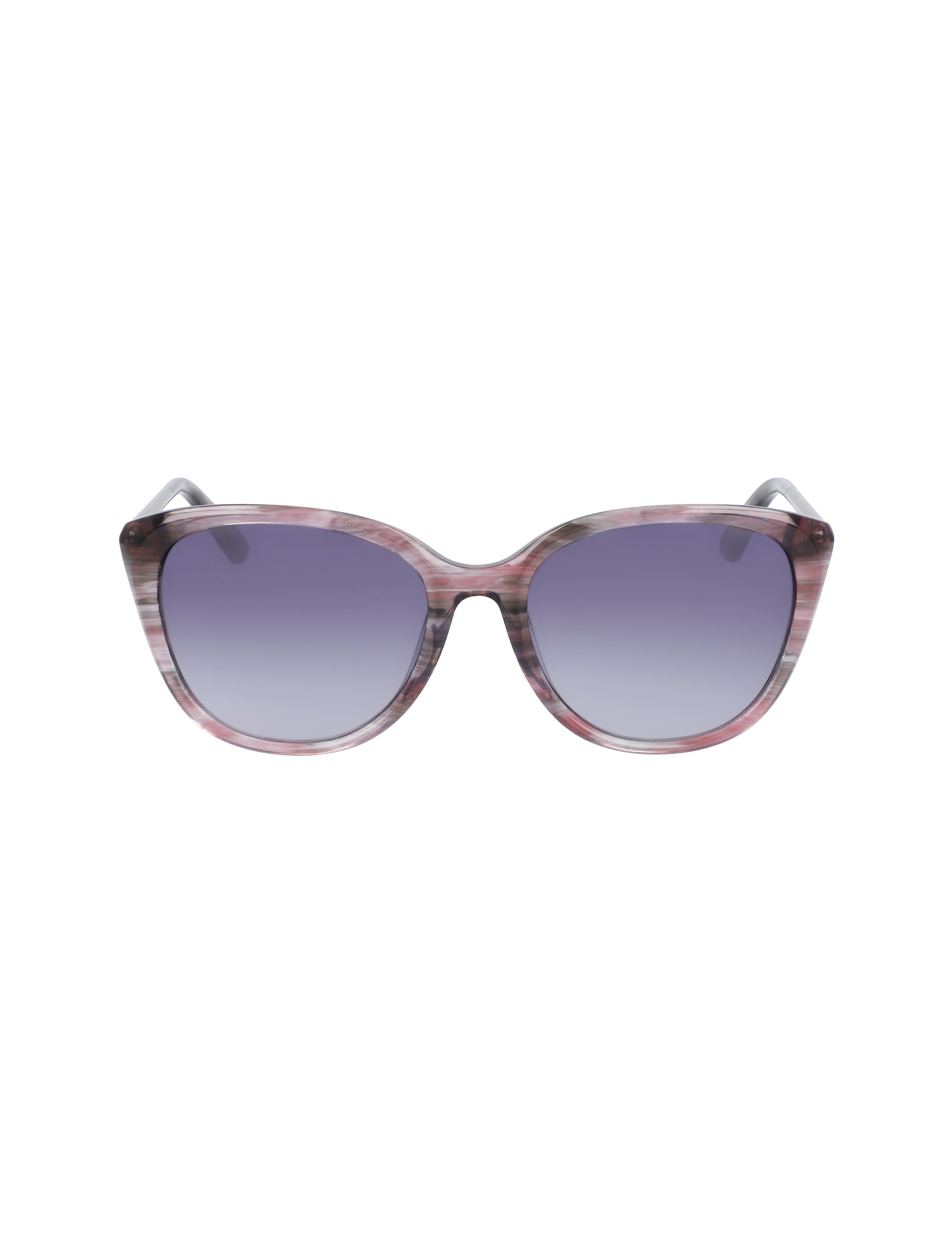 Anne Klein Plum Cateye Combo Sunglasses - Anne Klein