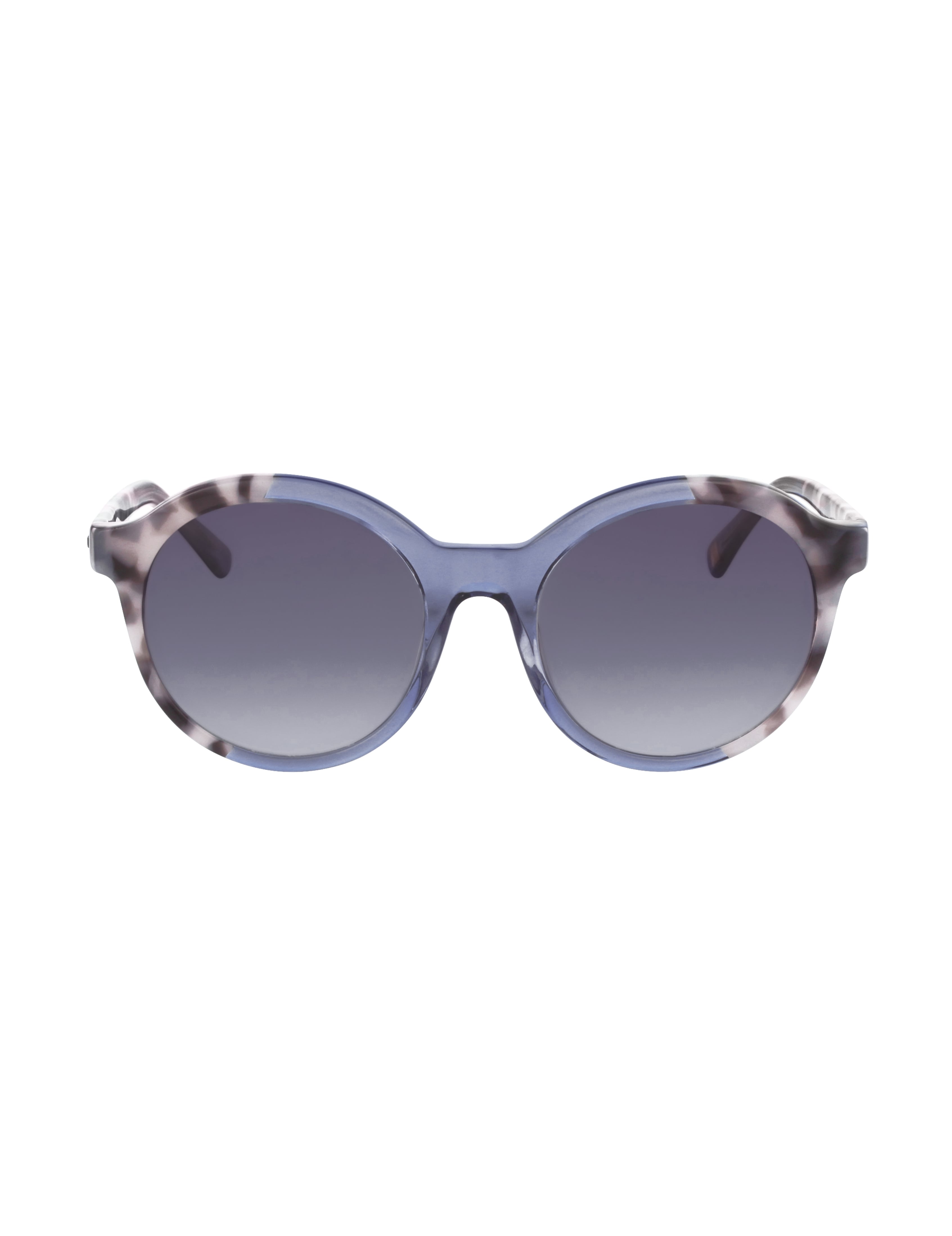 Anne Klein Round Frame Sunglasses - Anne Klein Mocha