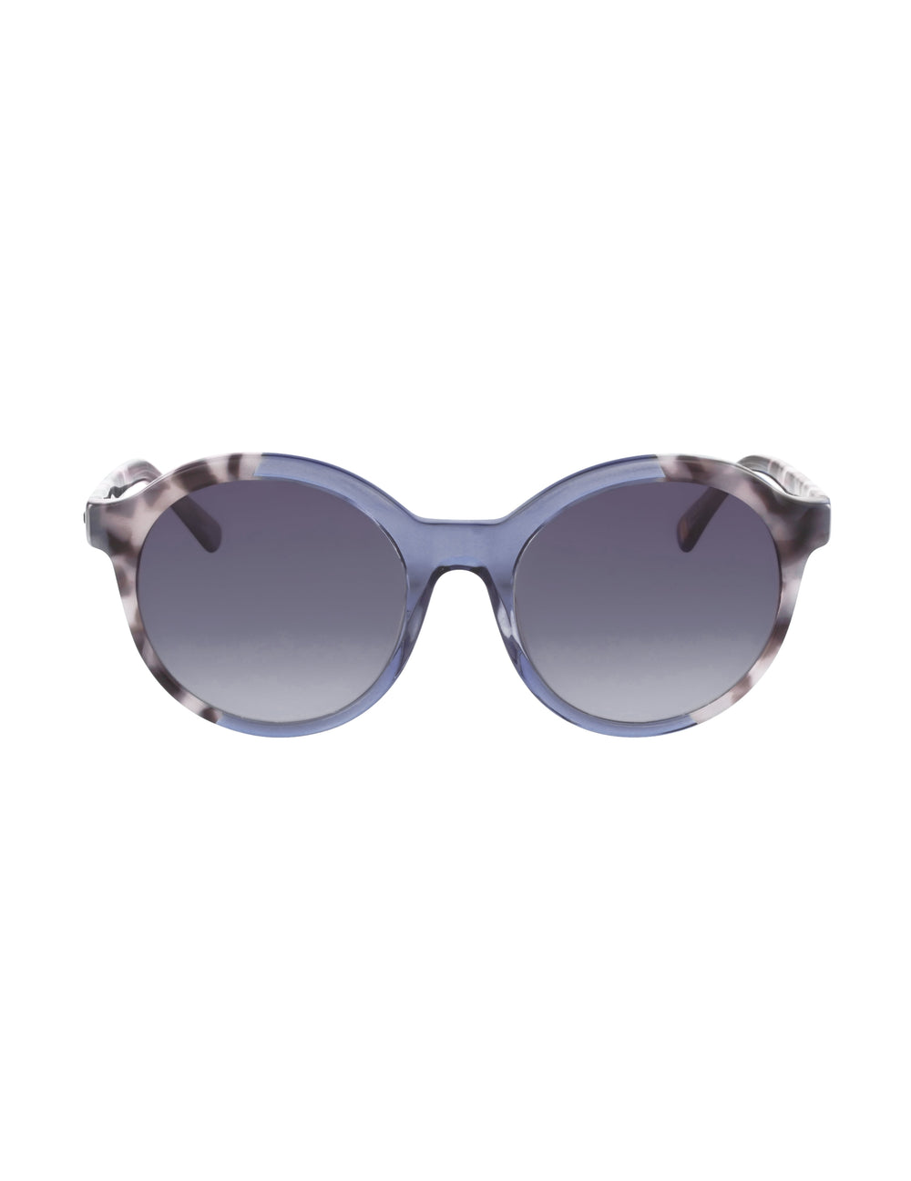 Anne Klein Round Frame Sunglasses - Anne Klein Mocha