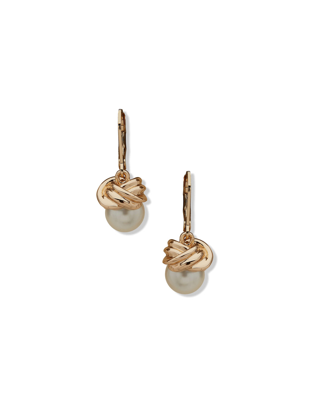 Levback Pearl Drop Earrings - Anne Klein
