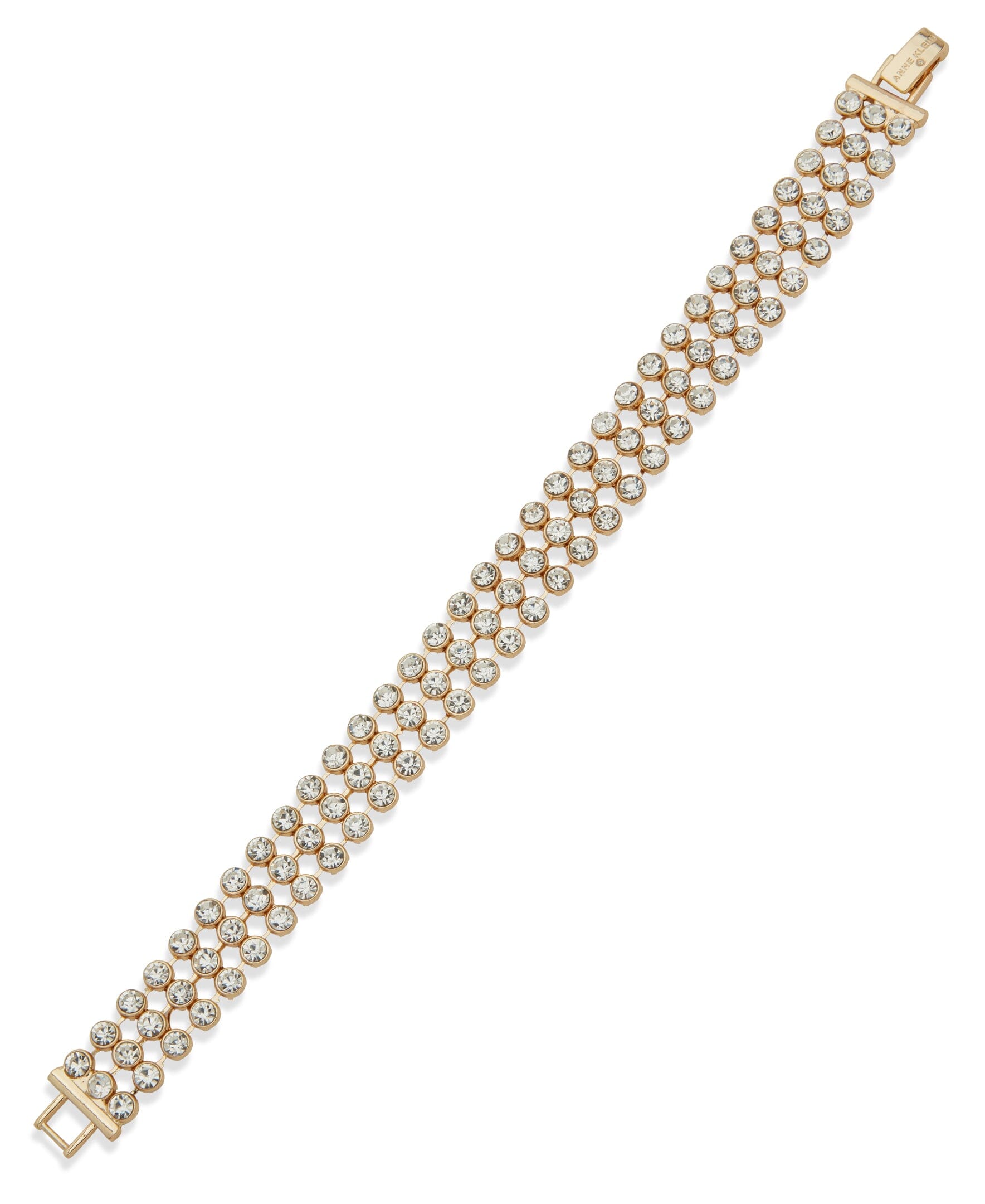 Mesh Foldover Bracelet - Anne Klein