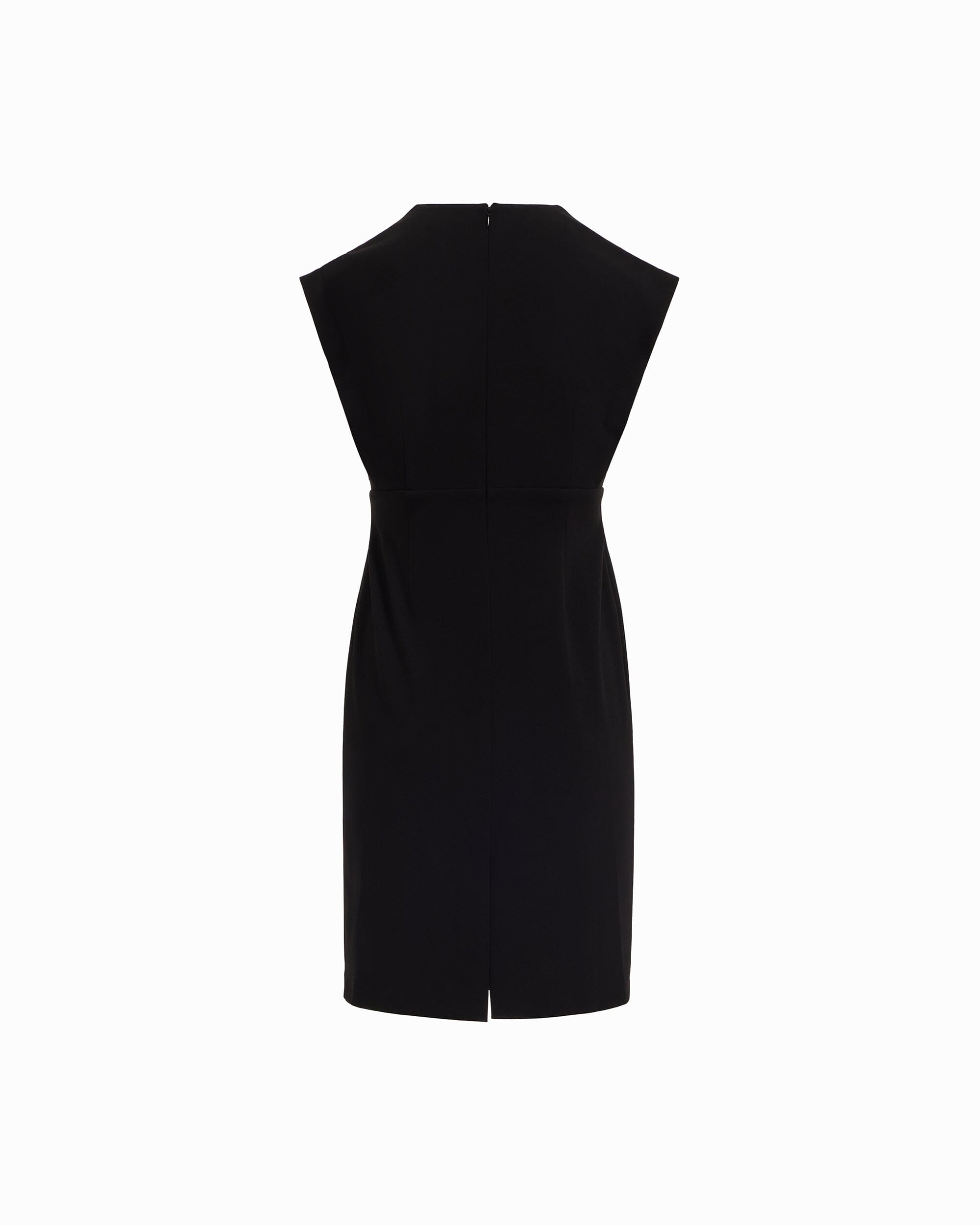 Pleated Bodice Sheath Dress - Anne Klein ANNE BLACK