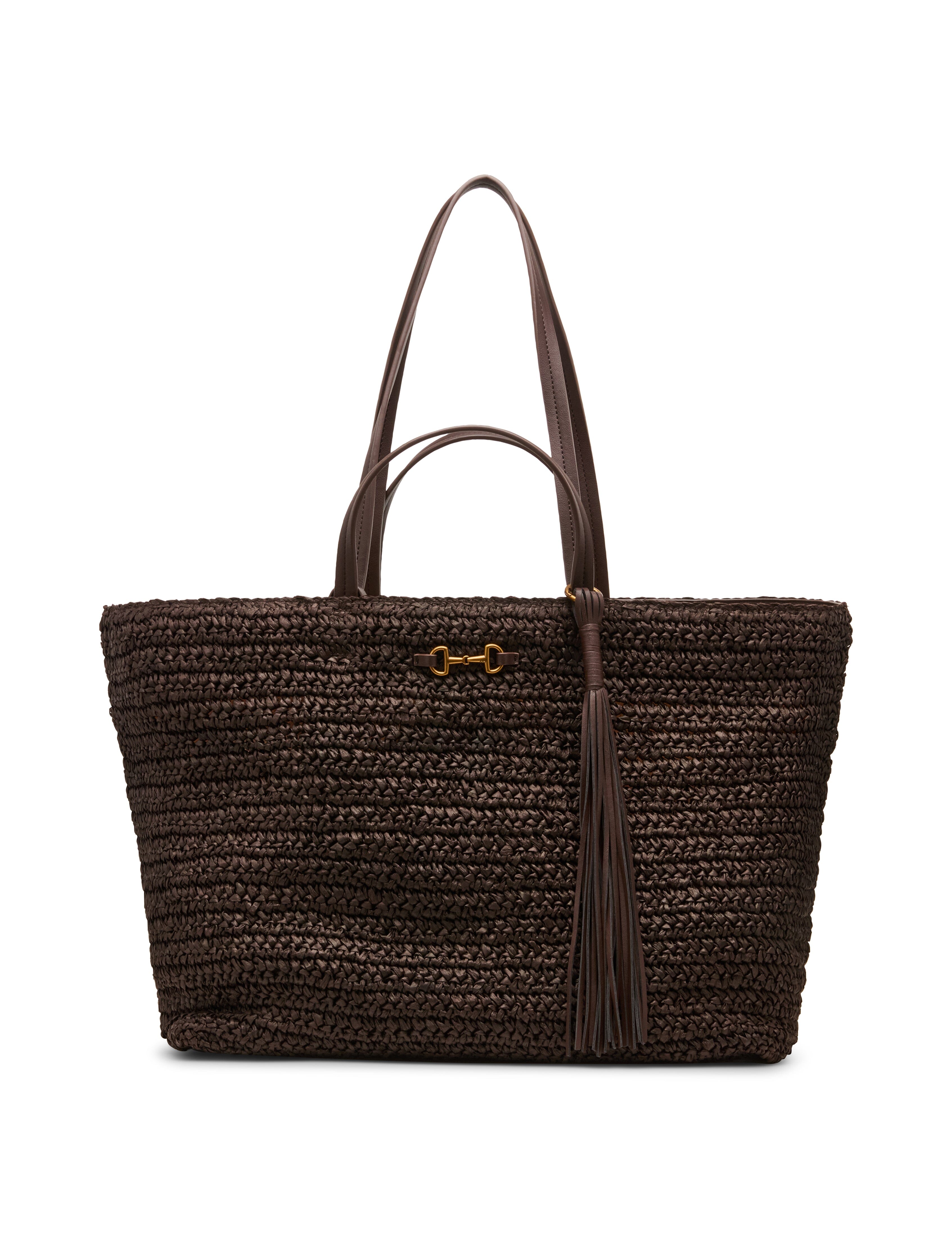 Extra Large Tote Bag with Pouch - Anne Klein