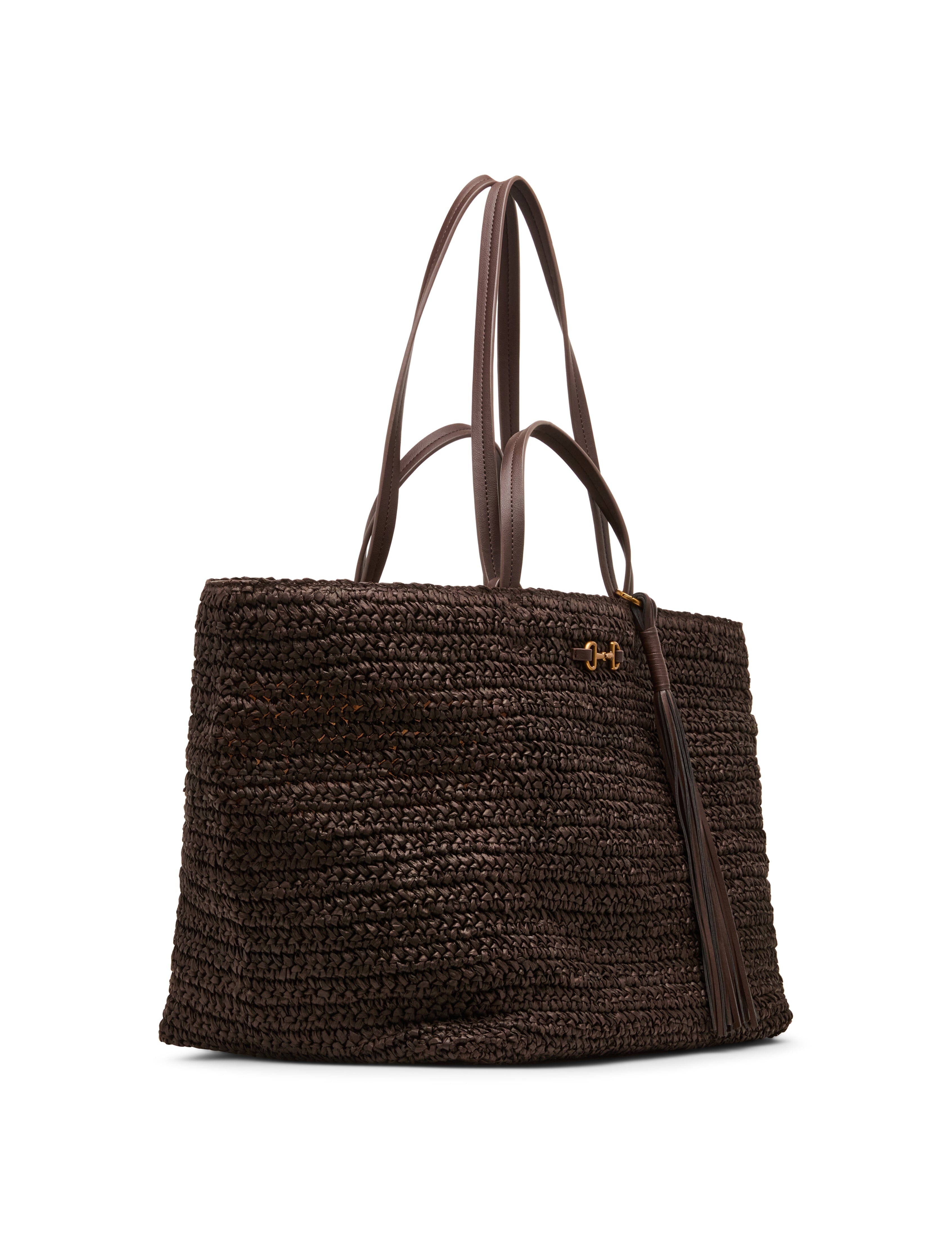 Extra Large Tote Bag with Pouch - Anne Klein