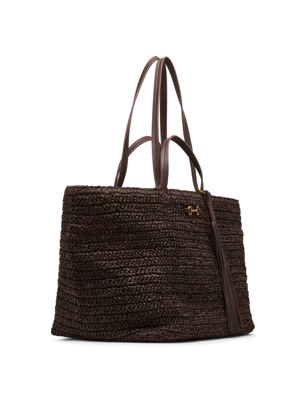 Extra Large Tote Bag with Pouch - Anne Klein