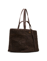 Extra Large Tote Bag with Pouch - Anne Klein