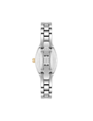 Cushion Case Bangle Watch with Diamond Accent - Anne Klein Silver-Tone/Gold-Tone