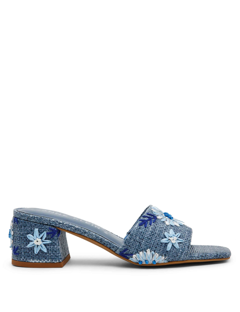 Dolls Sandal - Anne Klein Blue Raffia