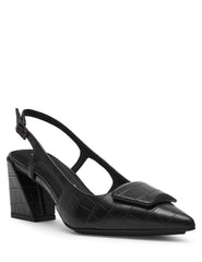 Renetta - Anne Klein Black Croc