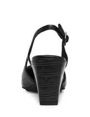 Renetta - Anne Klein Black Croc