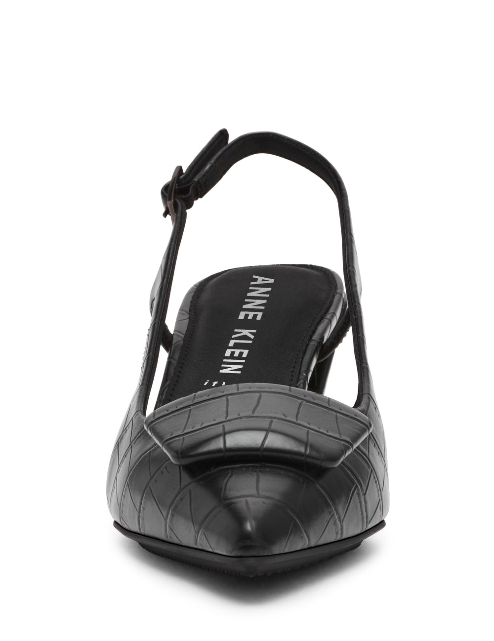 Renetta - Anne Klein Black Croc