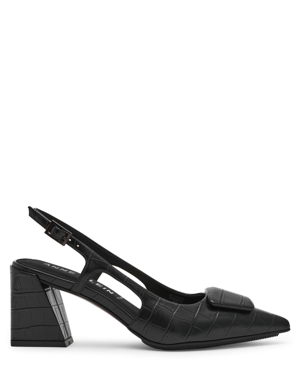 Renetta - Anne Klein Black Croc