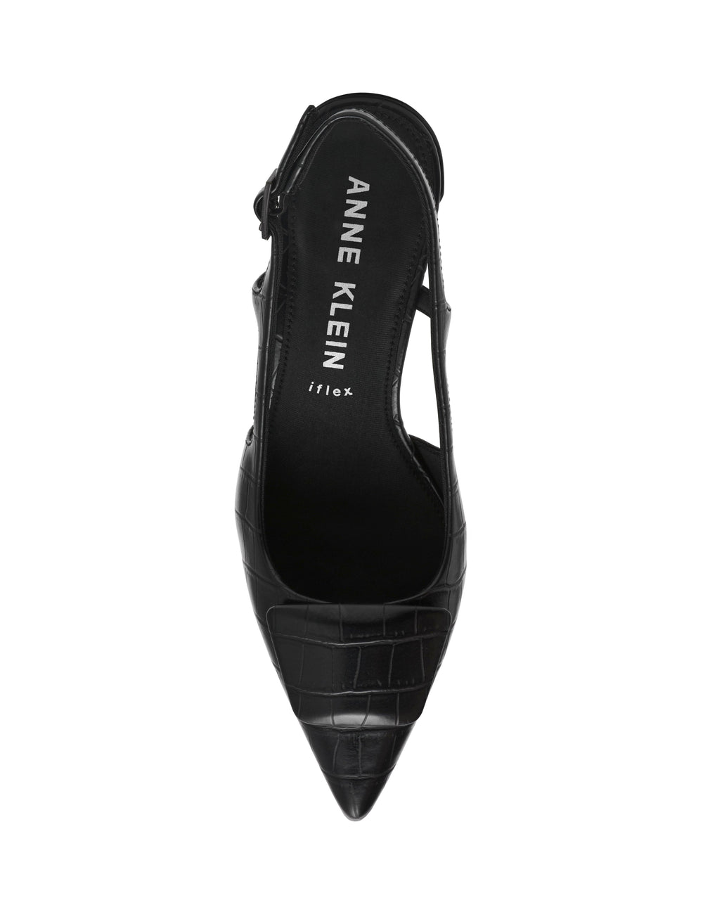 Renetta - Anne Klein Black Croc