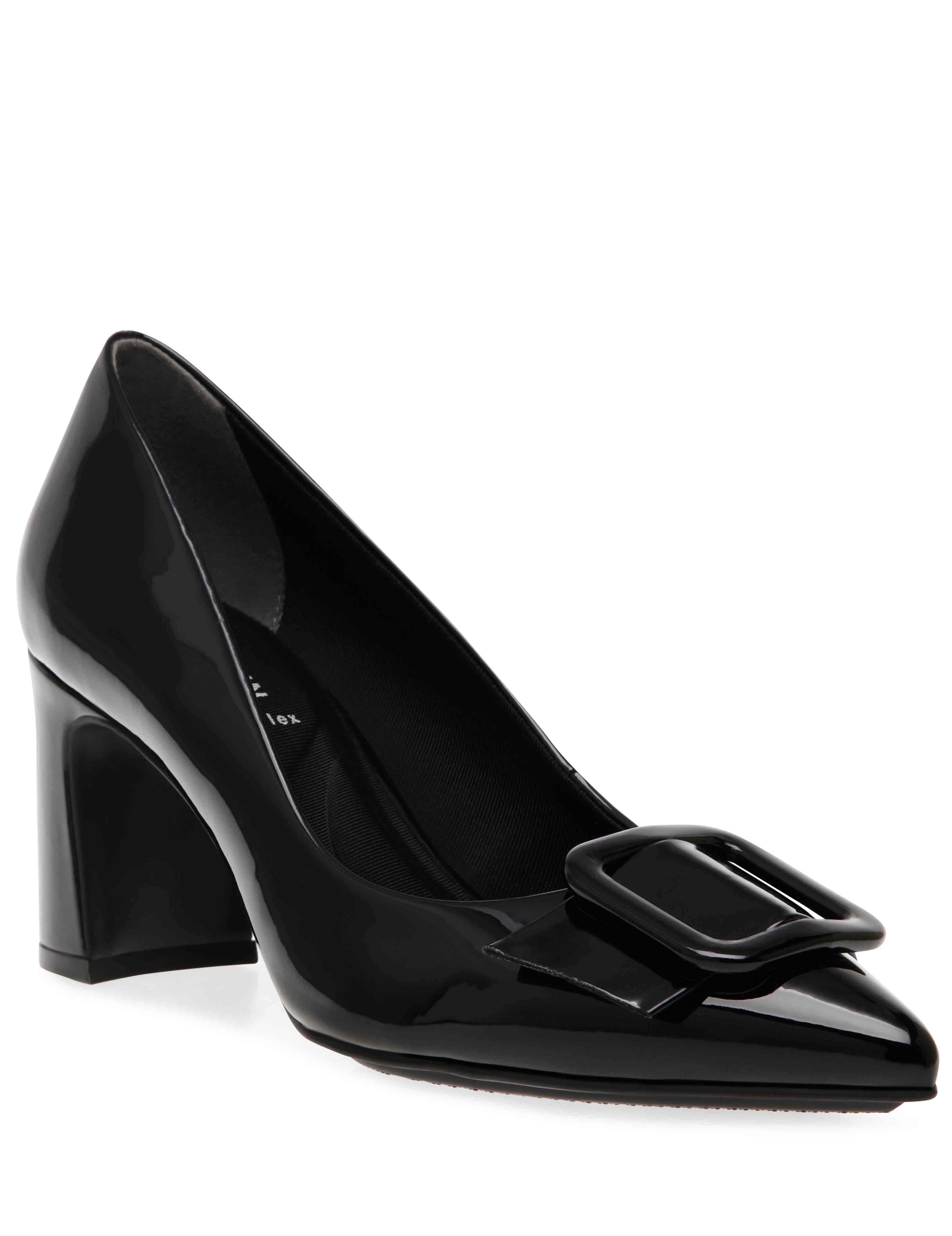 Bentley Pump - Anne Klein Black Patent