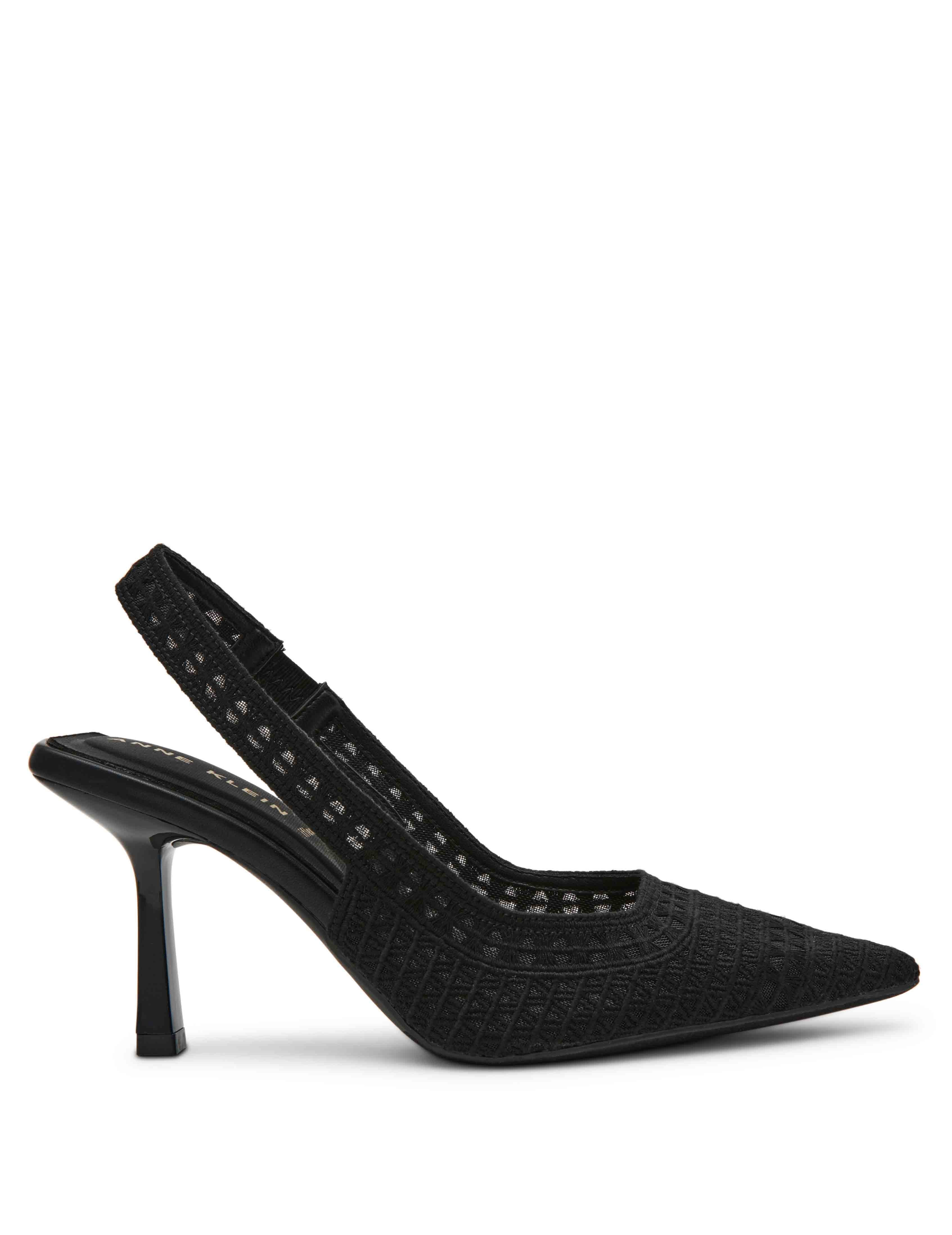 Ismeralda Slingback - Anne Klein Black Crochet