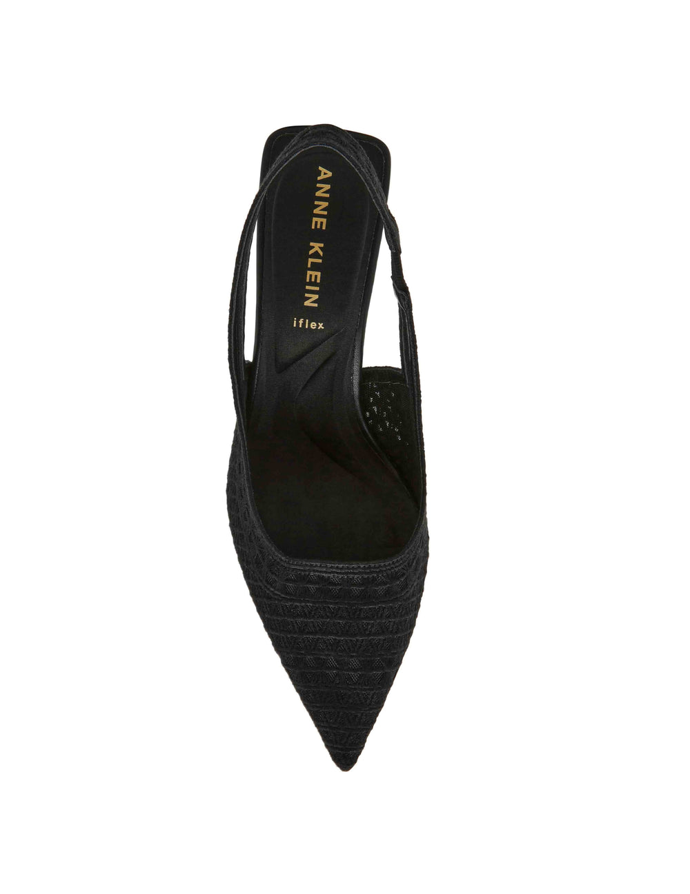Ismeralda Slingback - Anne Klein Black Crochet