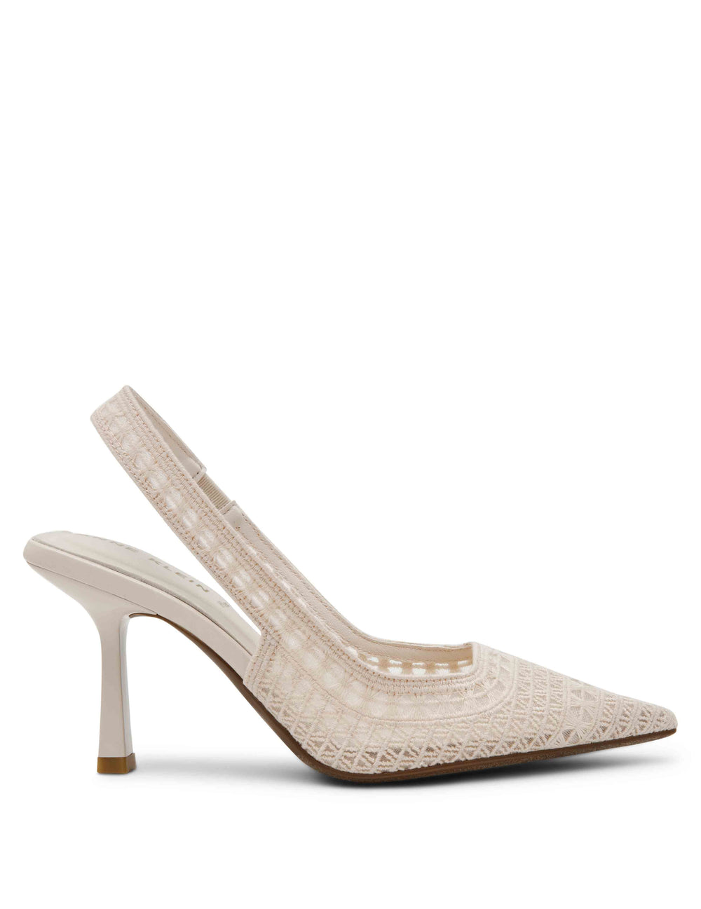Ismeralda Slingback - Anne Klein Cream Crochet