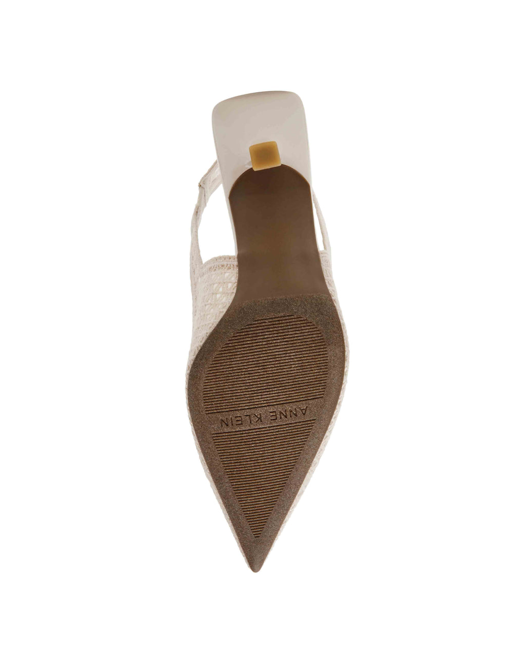 Ismeralda Slingback - Anne Klein Cream Crochet