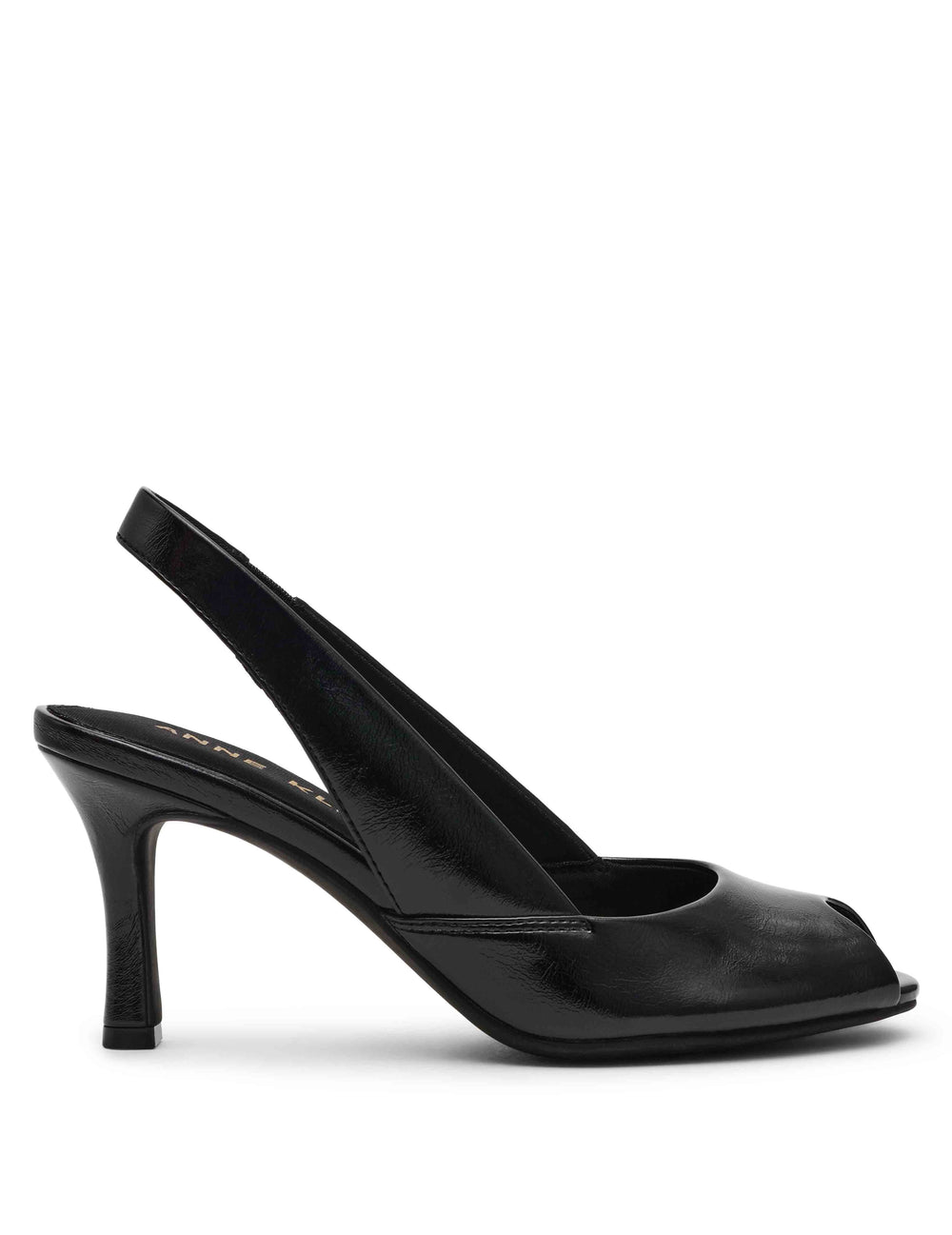 Jovi Slingback - Anne Klein Black Crinkle
