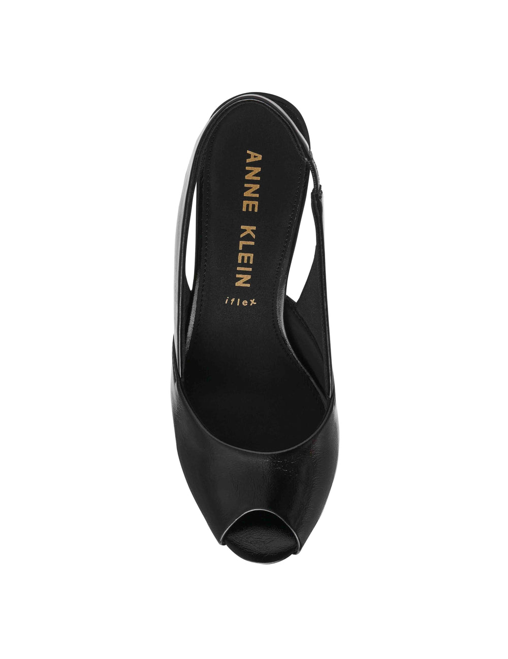 Jovi Slingback - Anne Klein Black Crinkle