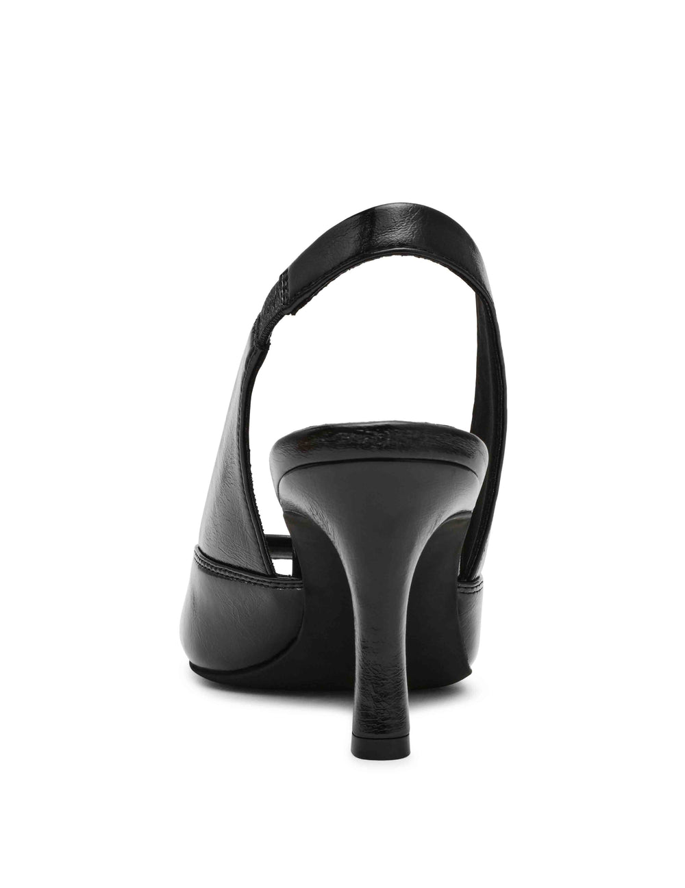 Jovi Slingback - Anne Klein Black Crinkle