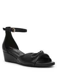 Whitby Wedge - Anne Klein Black Smooth