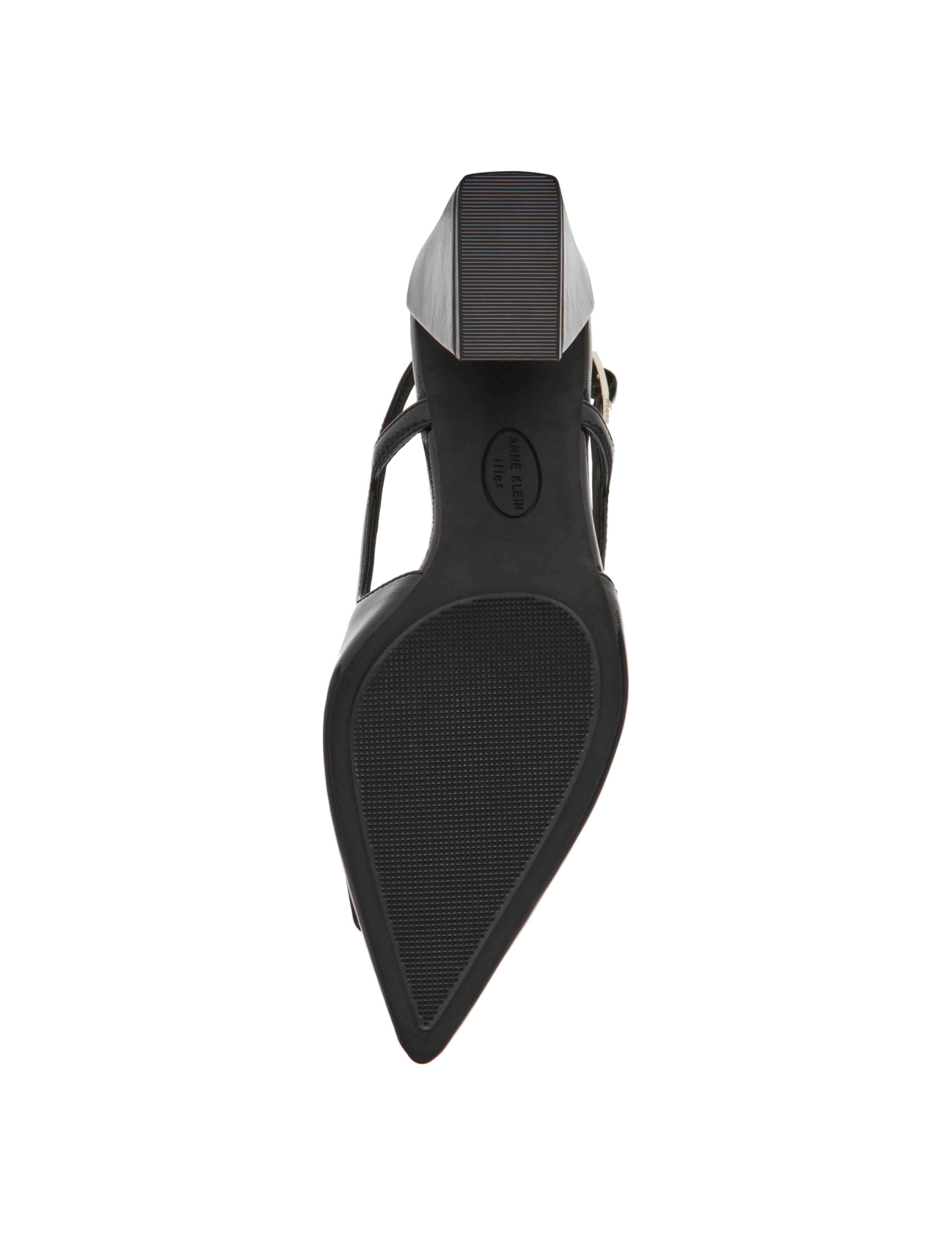 Renetta Slingback - Anne Klein Black Crinkle
