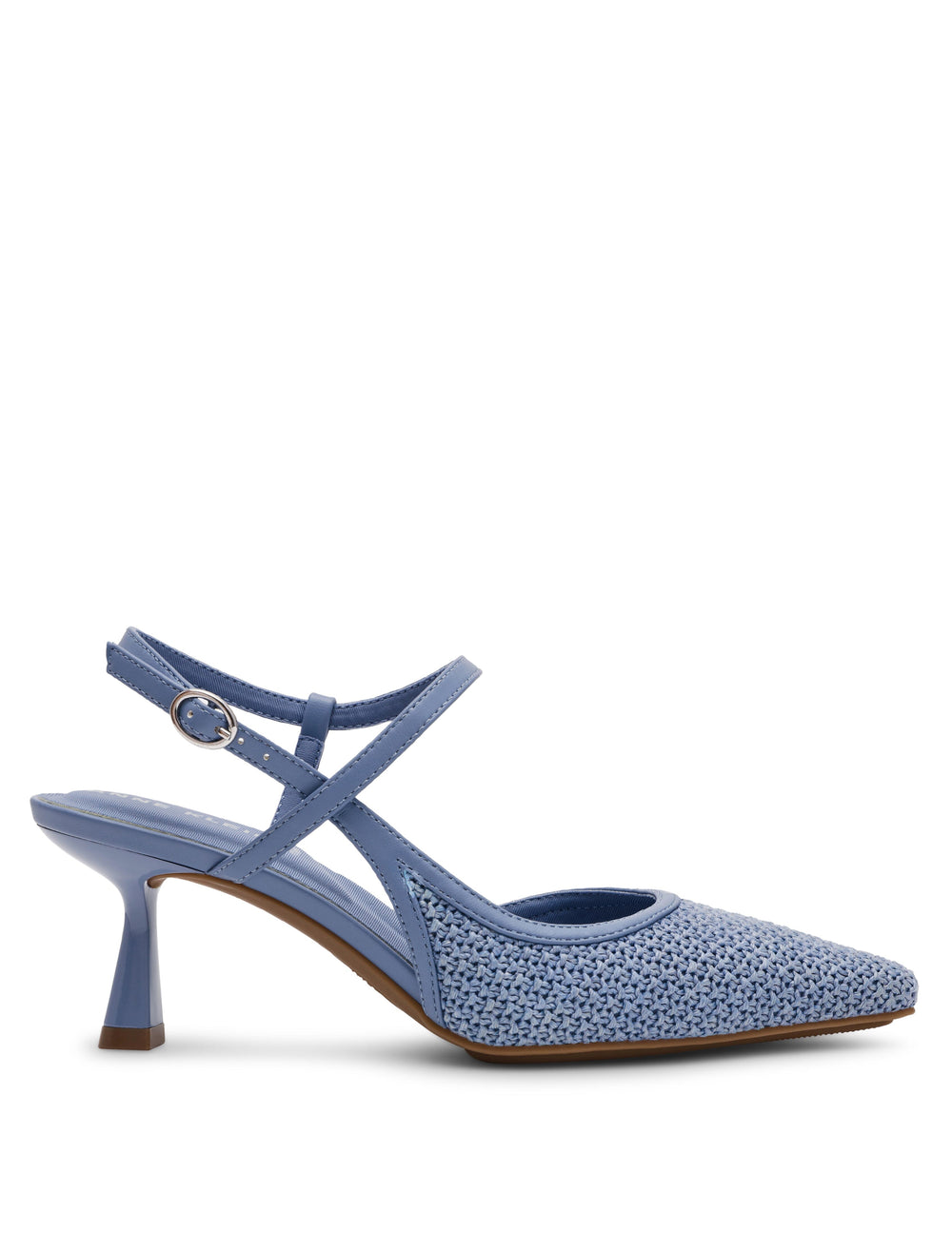 Cosmo-R Heel: Chic, Versatile Style - Anne Klein Blue Raffia