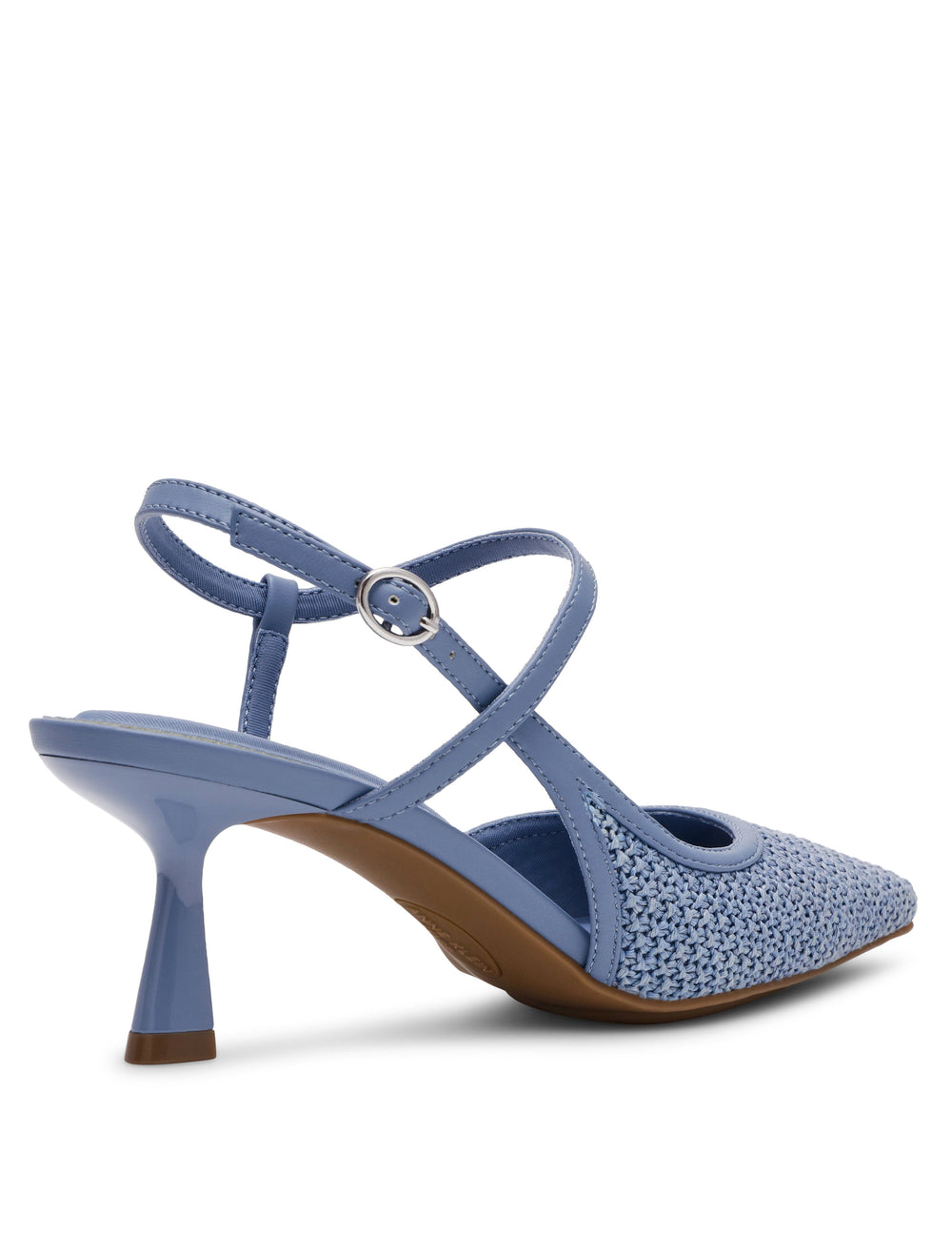 Cosmo-R Heel: Chic, Versatile Style - Anne Klein Blue Raffia