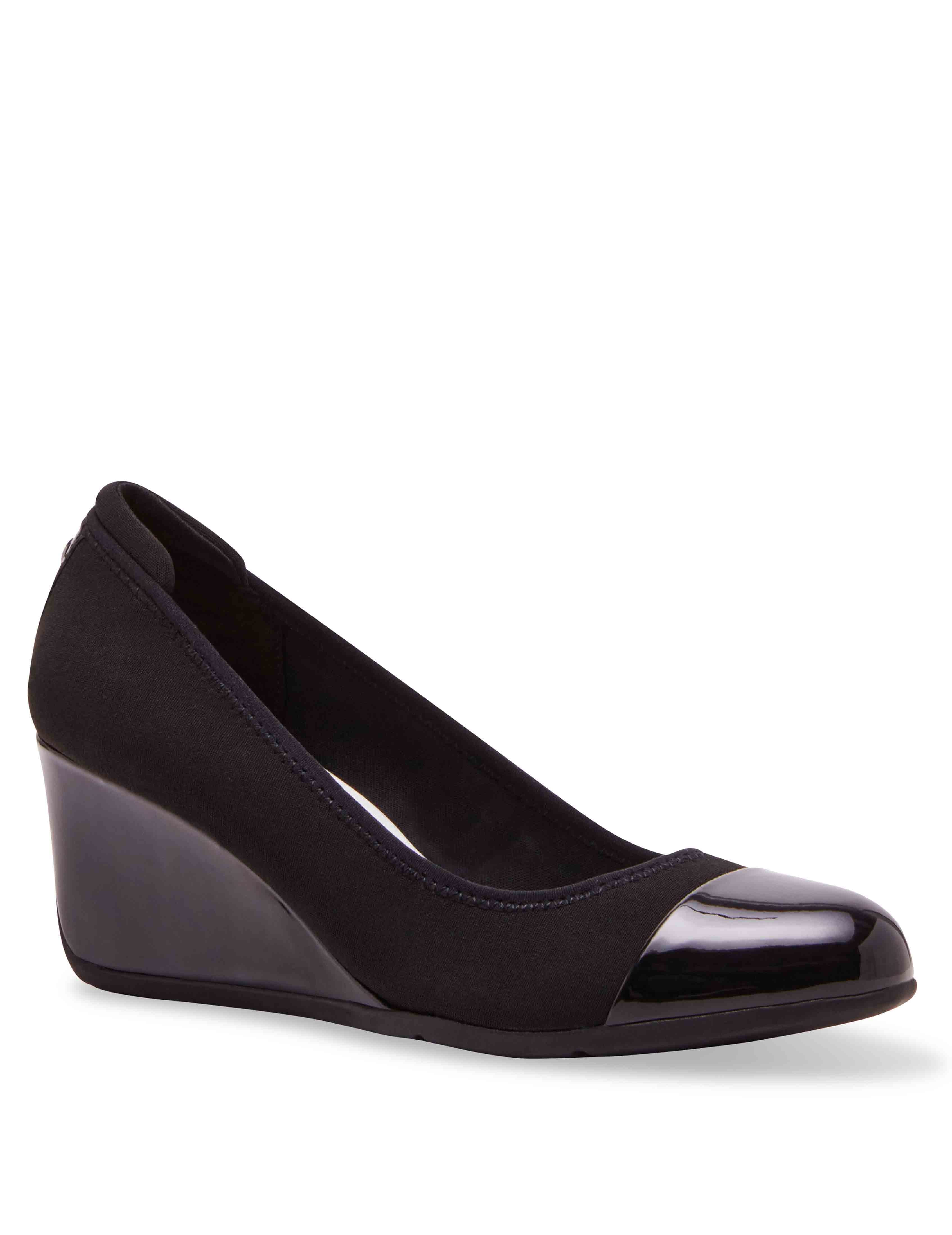 Anne Klein Taite Wedge - Anne Klein Black