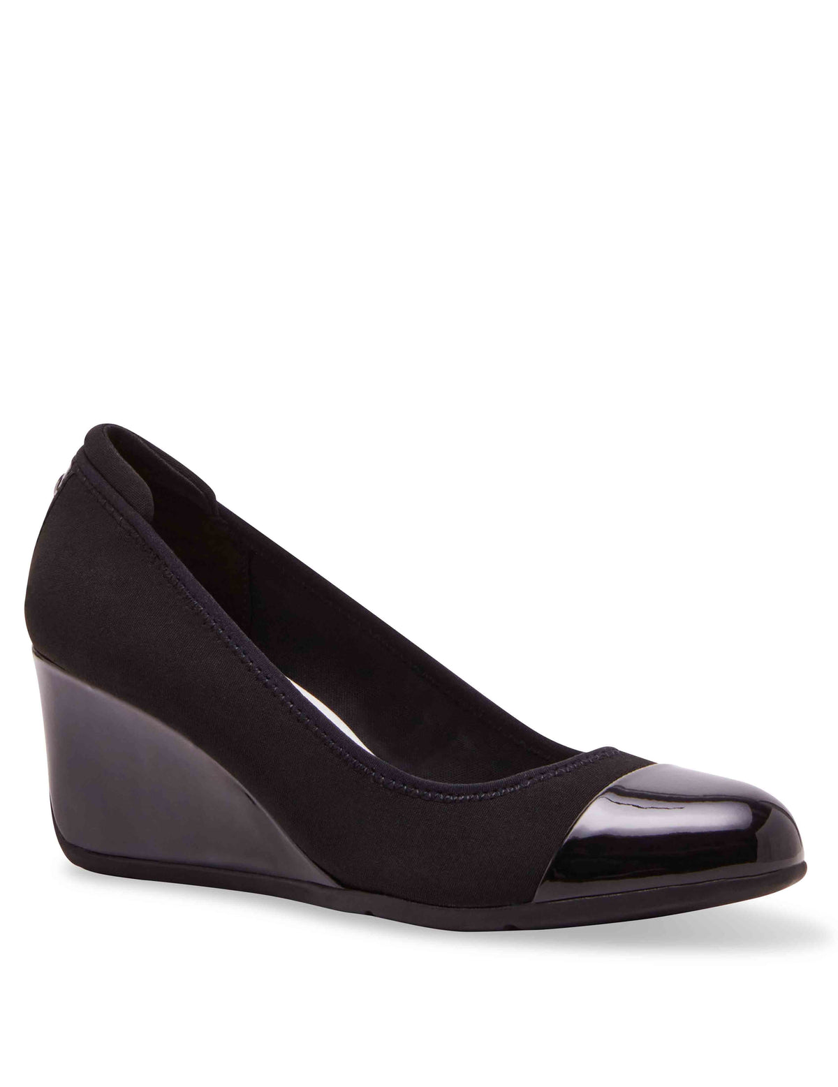 Anne Klein Taite Wedge - Anne Klein Black