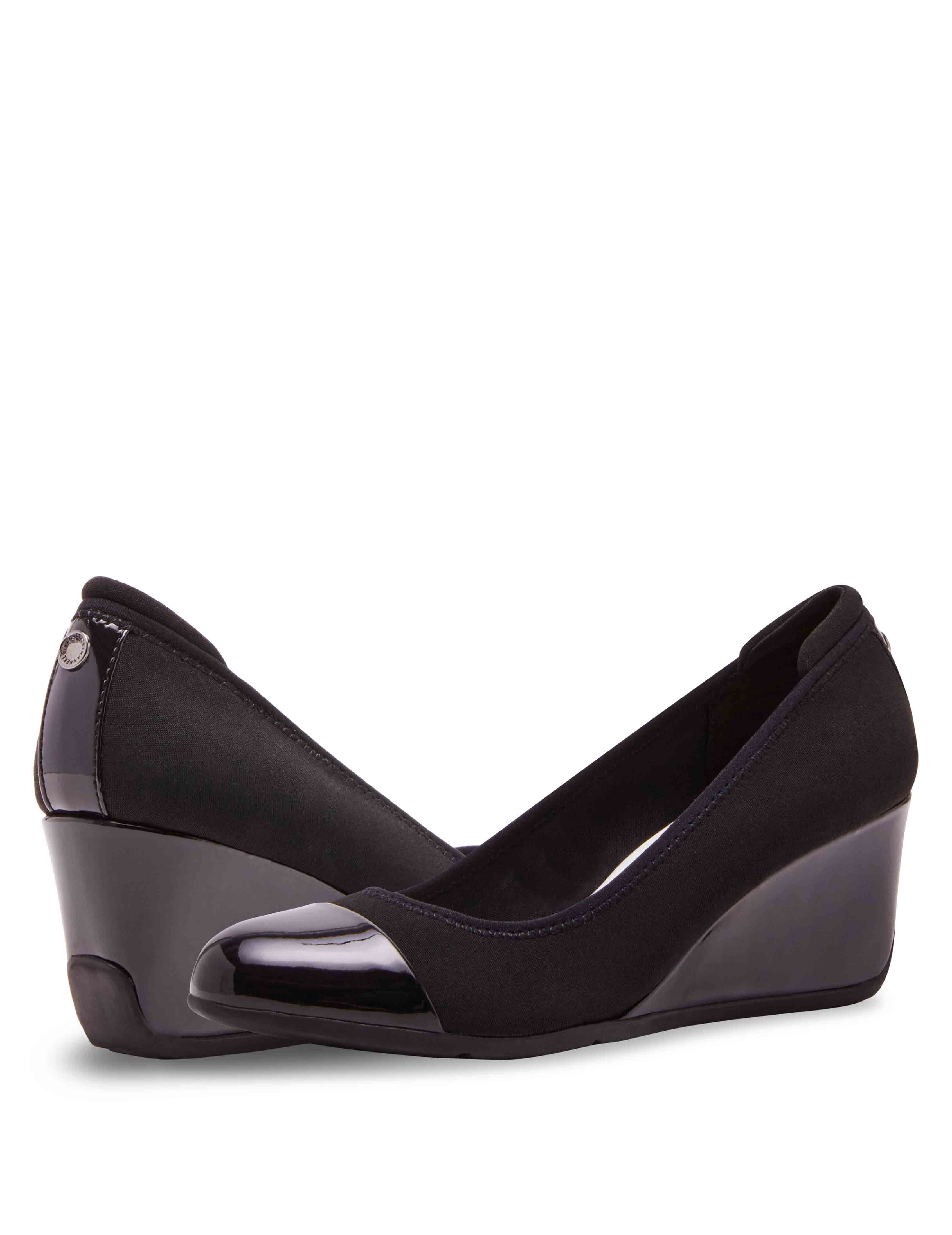 Anne Klein Taite Wedge - Anne Klein Black