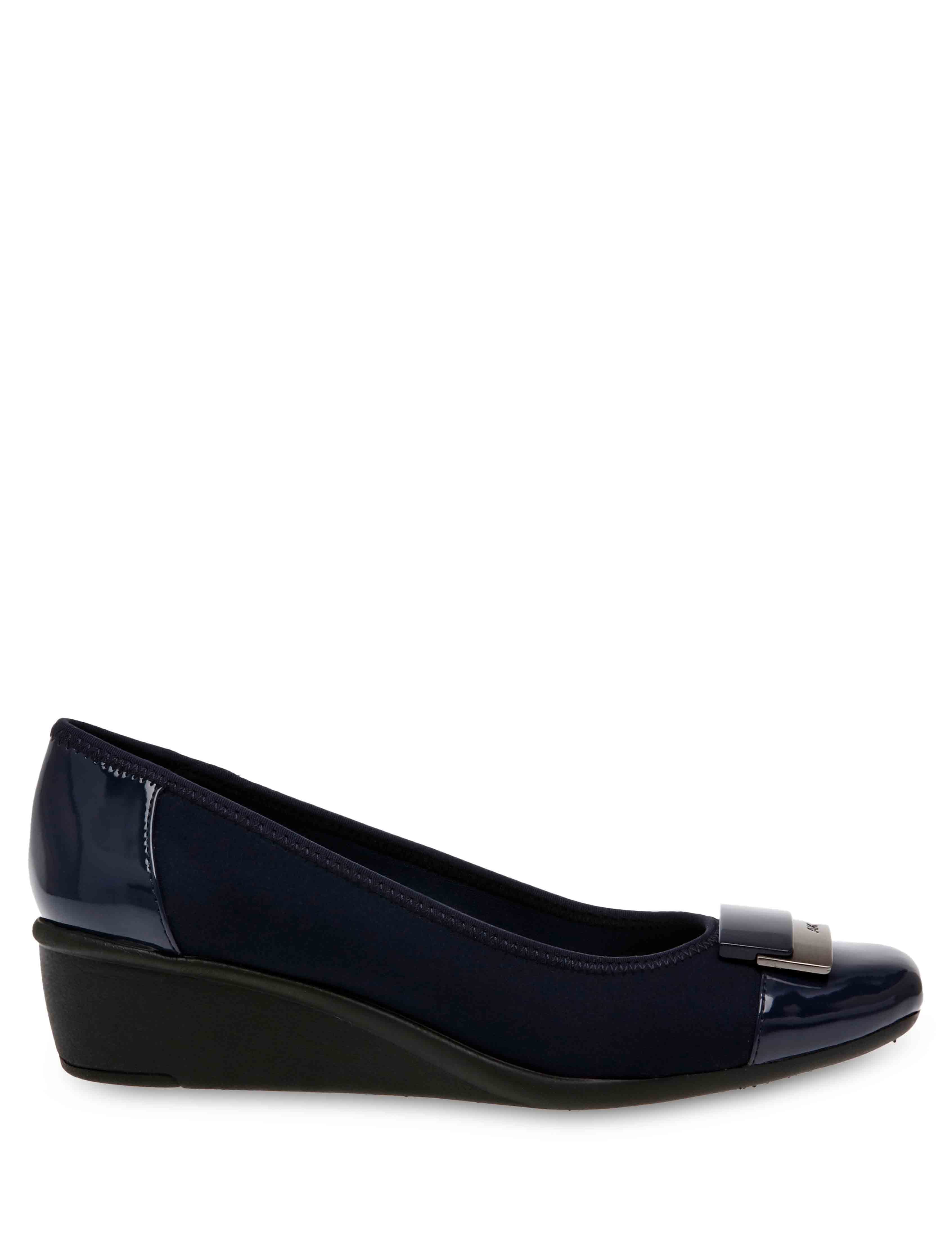 Waverly Wedge Slip-On Shoe - Anne Klein Navy