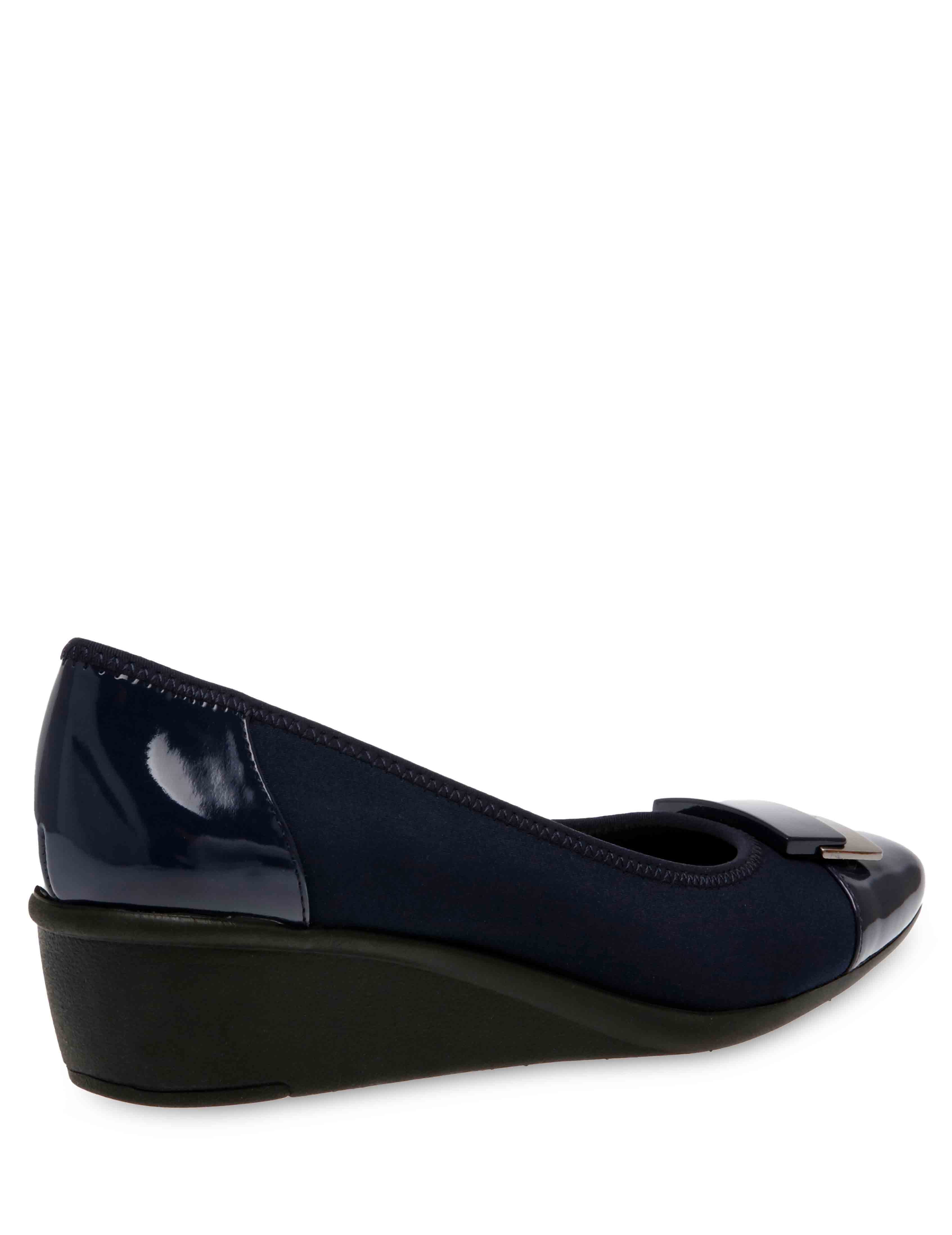 Waverly Wedge Slip-On Shoe - Anne Klein Navy