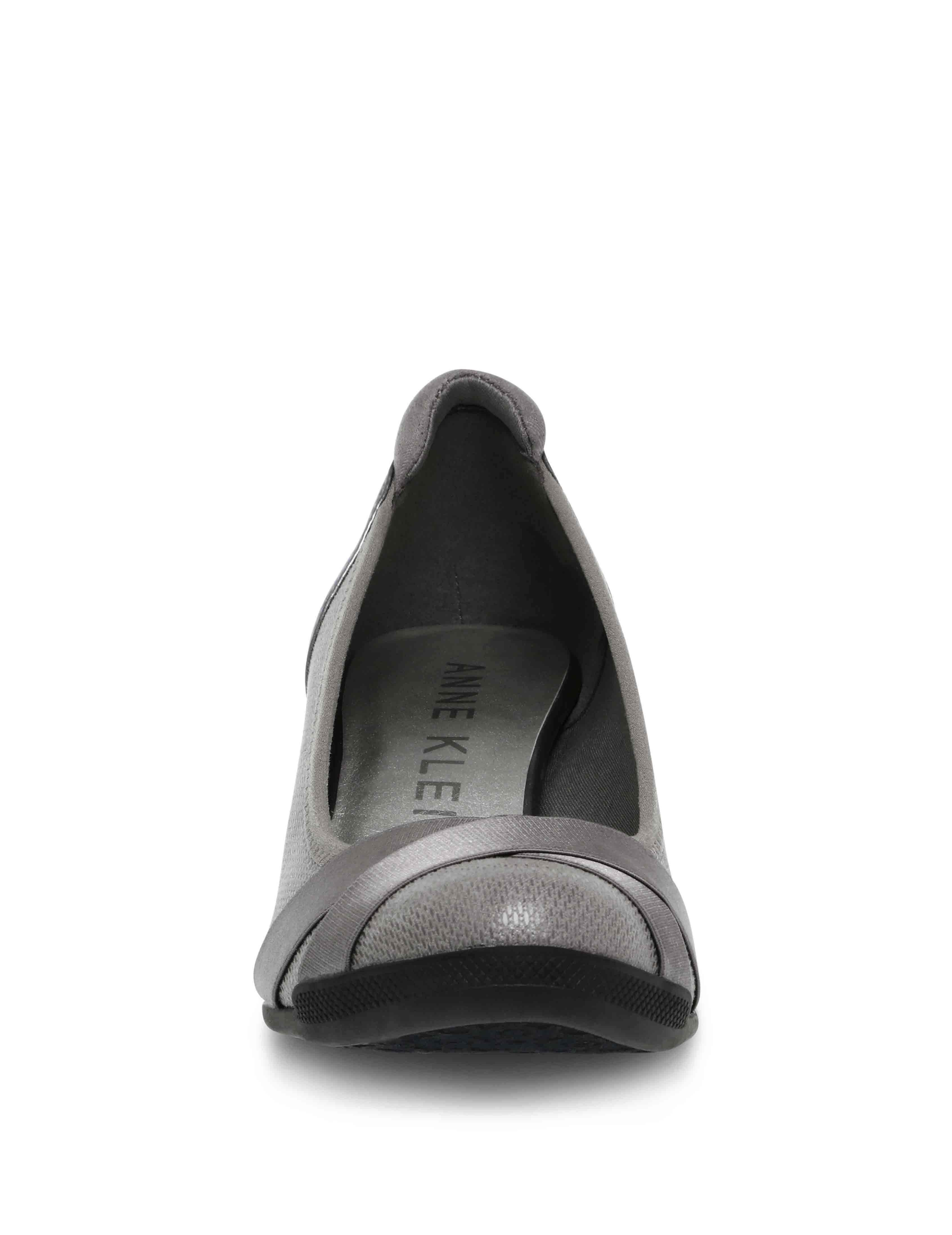 Anne Klein Timeout Wedge - Anne Klein Pewter