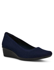 Wisher Wedge - Anne Klein Navy Knit